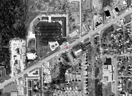 Marysville Drive-In Theatre - Aerial - Photo From Terraserver